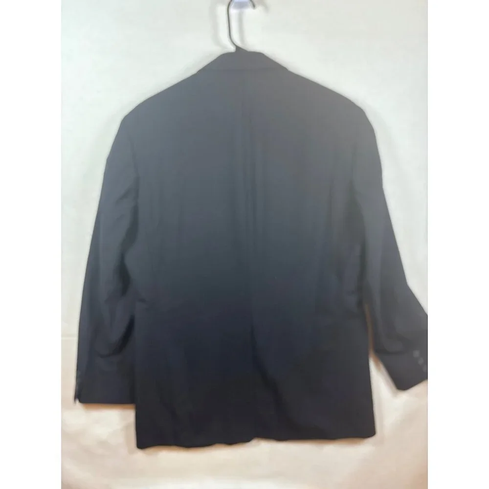 Brooks Brothers‎ Booksease Mens Black Wool Blazer Size 44R
